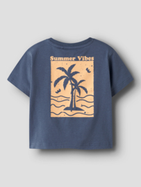 T-shirt NAME IT boys Lom vintage indigo