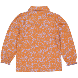 Blouse QUAPI Dieuwke aop orange flower