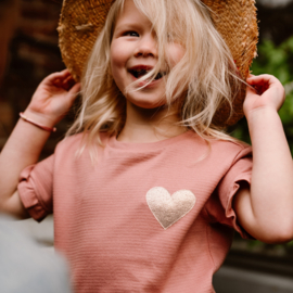 Shirt heart DAILY7 ash rose (930092)