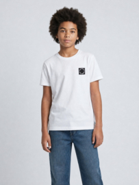 T-shirt PETROL round neck B-3060-TSR635 white frost