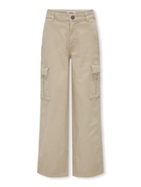 Cargo broek ONLY Yarrow beige