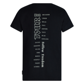T-shirt RETOUR BOYS Guus black (RBJ-051-206)