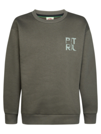 Sweater PETROL round neck B-3060-SWR360 beluga