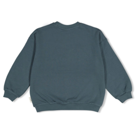 Oversized sweater STURDY Fix it 71600694 petrol