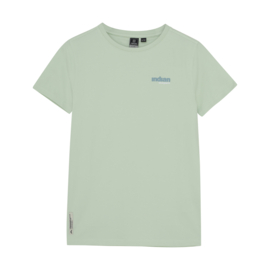 T-shirt backprint wave IBJ fade mint (960125)