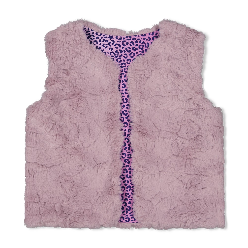 Omkeerbaar gilet JUBEL wild soul lila 91200019