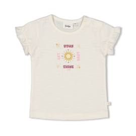 T-shirt Feetje sunny love wit 51700864