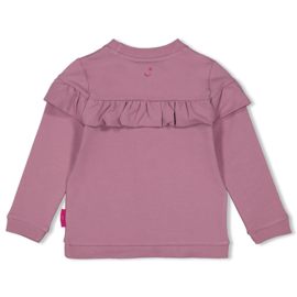 Sweater JUBEL forest fancy ruches Lila 91600411