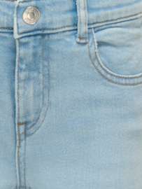 Broek ONLY JUICY wide leg light blue