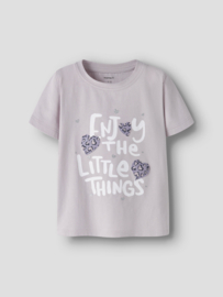 Shirt NAME IT girls Bearta lilac marble