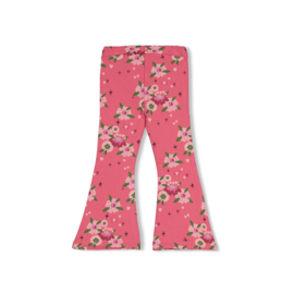 Flared broek JUBEL moon flowers 92200520 roze