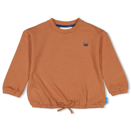 Trui/longsleeve JUBEL amour toujours camel 91600384