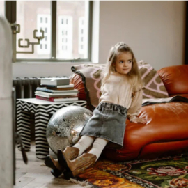 Rokje DAILY7 GIRLS dark grey denim 930322