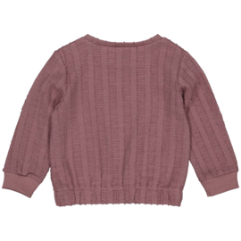 Sweater LEVV Plien dark mauve