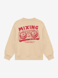 Oversized sweater DAILY7 BOYS back print ginger root 920396