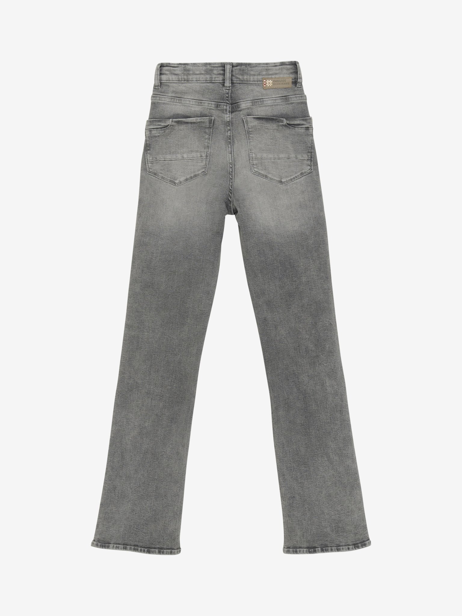 Wide straight fit jeans IBJ girls light grey denim 970387
