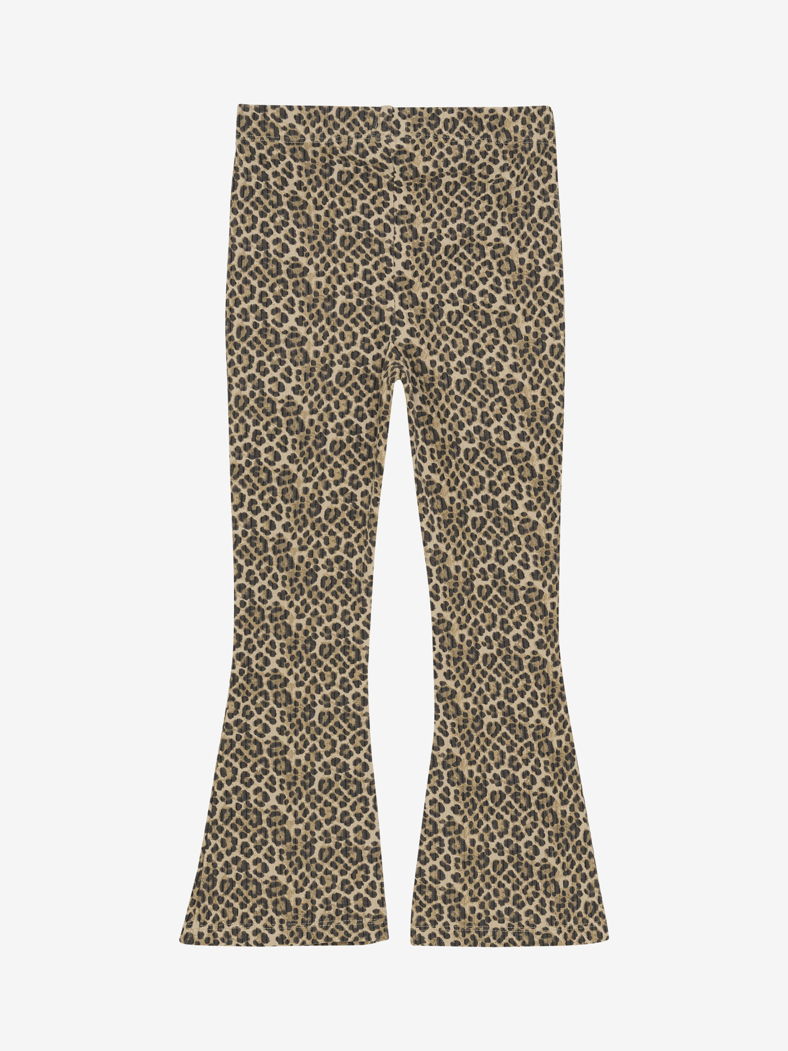 Flared broek DAILY7 animal latte sand 930256