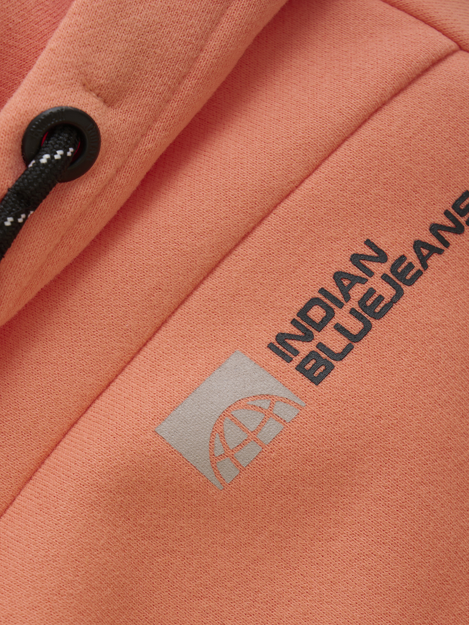 Hoodie IBJ boys peach echo 960444