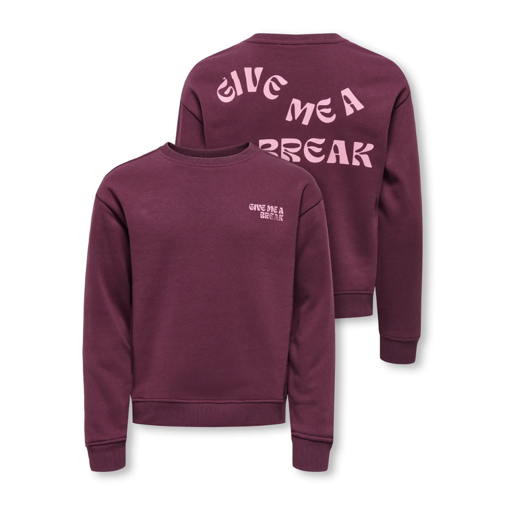 Sweater ONLY kogcamine bordeaux