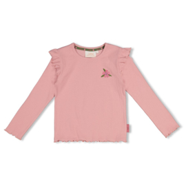 Longsleeve JUBEL moon flowers 91600470 l.roze
