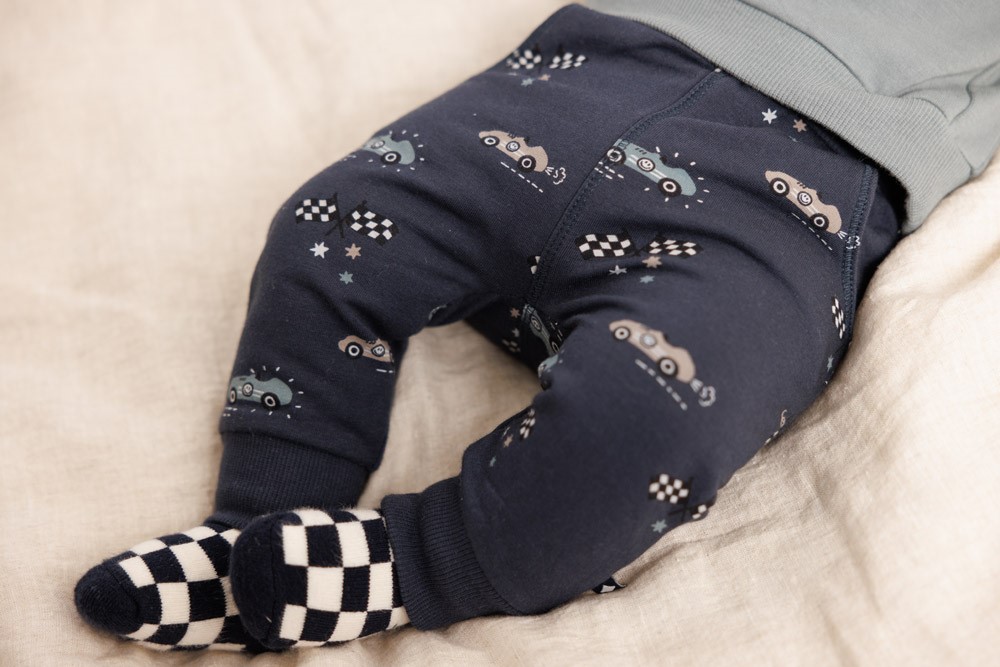 Broek FEETJE let's go marine aop 52202380
