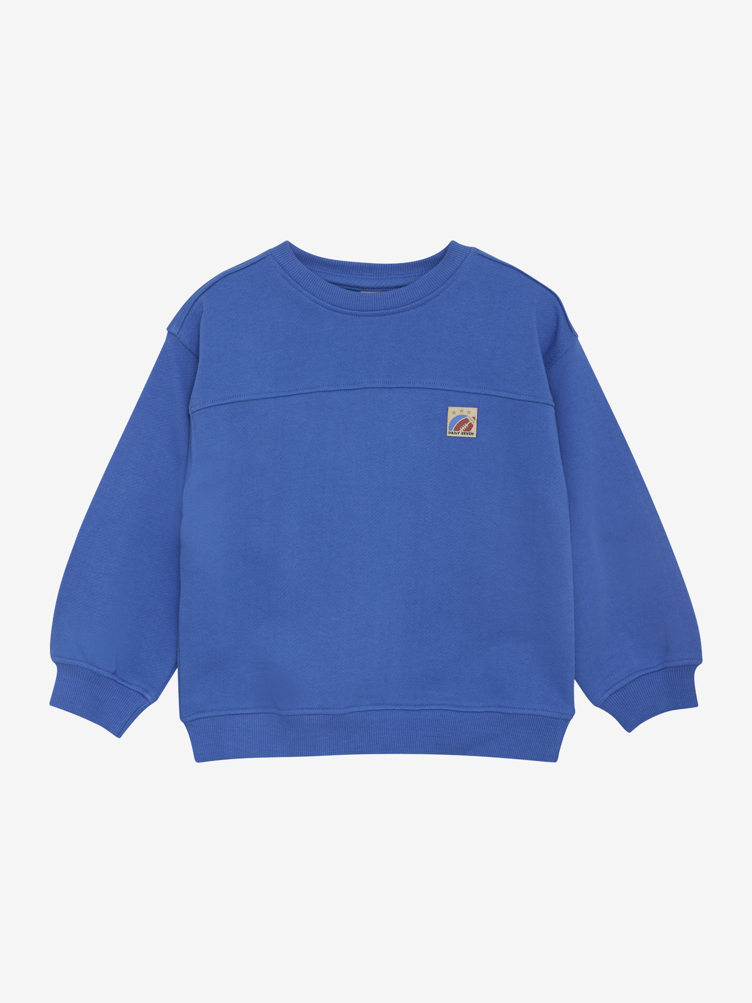 Sweater oversized DAILY7 dusty kobalt 920176