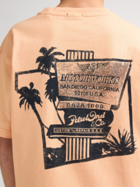 Shirt PETROL B-1060-TSR649 tropical orange