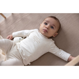 Broek rib FEETJE the magic is in you offwhite melange