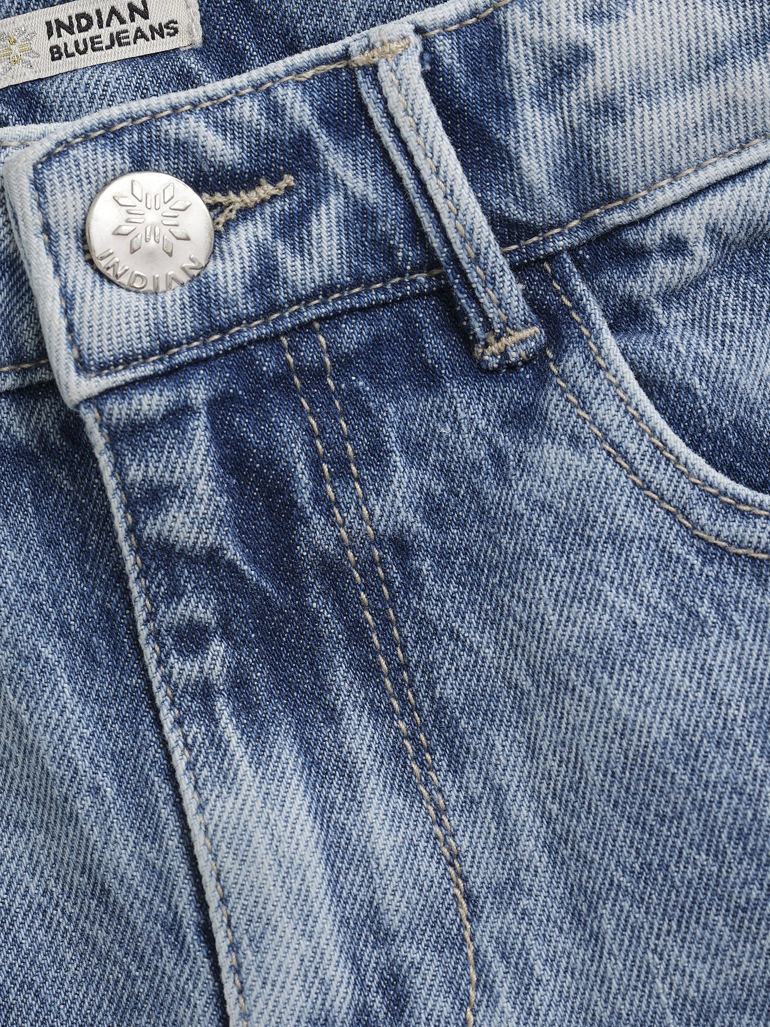 Wide fit jeans IBJ girls medium denim 970402