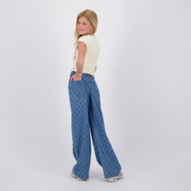 Broek RAIZZED GIRLS Monaco laser mid blue stone
