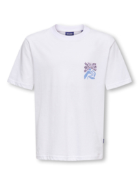 Shirt ONLY&SONS Memphis bright white