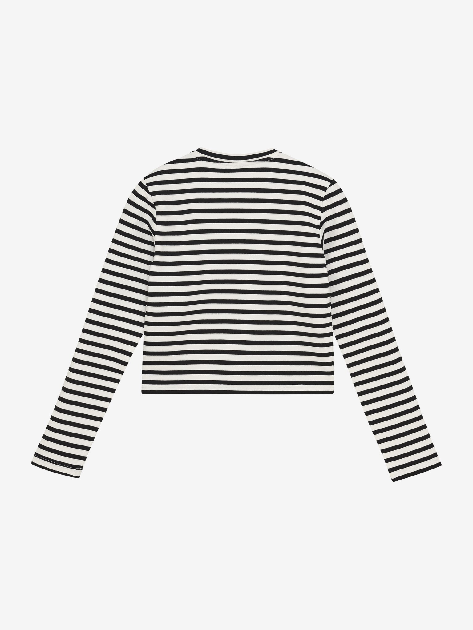Longsleeve IBJ girls stripe black 970349