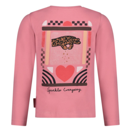 Longsleeve JUBEL backprint city chic roze 91600480