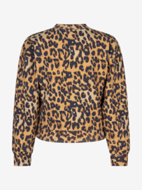 Sweater IBJ girls leopard 970060