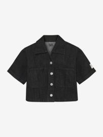Blouse denim IBJ GIRLS black 970980