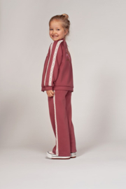 Sporty broek JUBEL moon flowers 92200521 mauve