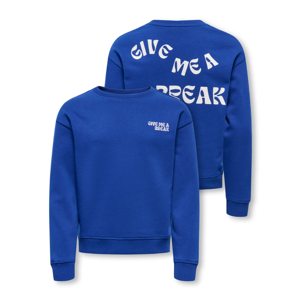 Sweater ONLY kogcamine blauw