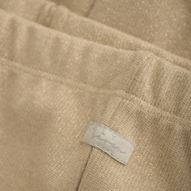 Flared broek glitter DAILY7 latte sand (930179)