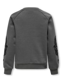 Sweater ONLY Easton grijs