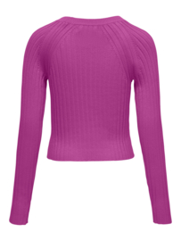 Short sweater ONLY meddi paars