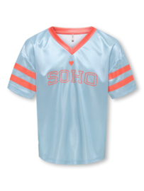 T-shirt ONLY Lulu soft chambray