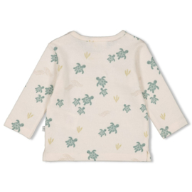 Longsleeve FEETJE turtelly cool aop offwhite 51602483