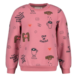 Relaxed fit sweater JUBEL city chic roze 91600490