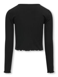 Short longsleeve ONLY Nella black