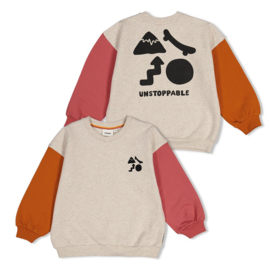 Oversized sweater STURDY Mountain top 71600666 offwhite melange