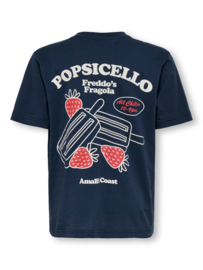 Shirt ONLY&SONS Popsicello blue nights