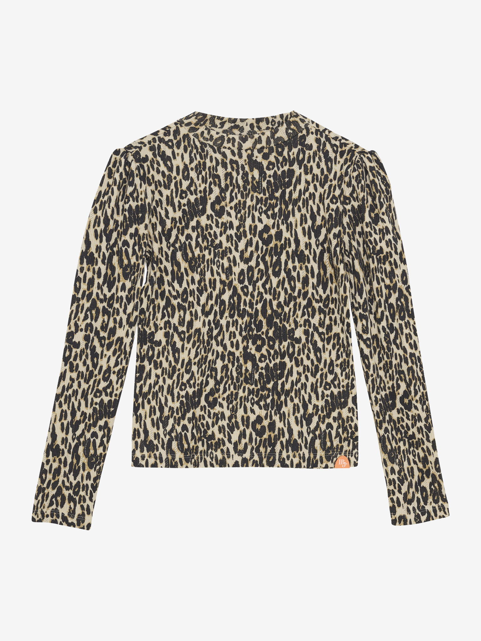 Longsleeve IBJ girls leopard 970345