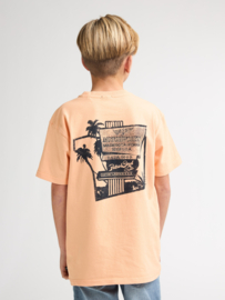 Shirt PETROL B-1060-TSR649 tropical orange