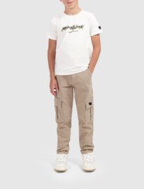 Regular fit cargo broek BALLIN taupe