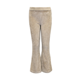Flared broek Leonie OTOTC sand velvet